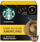 Starbucks Sunny Day Blend kaffekapslar av Nescafé Dolce Gusto 12504738