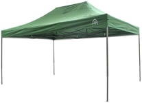 All Seasons Gazebos 3m x 4.5m Pop Up Garden Gazebo - Green