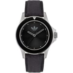 Montre Homme ADIDAS EXPRESSION ONE AOFH23016 Cuir Noir Canvas