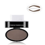 Naturligt naturligt ögonbrynspulver Makeup Brow Stamp Palett Delikat skugga 8#