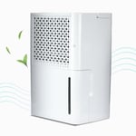 Status Dehumidifier for Home, 12L Dehumidifier for Bedroom, Bathroom and for Drying Clothes | Ultra-Quiet Electric Dehumidifier | White | DEHUMID-12L1PKB