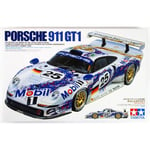 TAMIYA Porsche GT1 24186 1:24 911 Lemans 96 Workshop, Model Kit, Plastic Kit, Assembly Kit, Detailed Replica, One Size