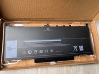 NY! Batteri Dell Latitude E7270 E7470 J60J5 6874mAh 55Wh 7.6V