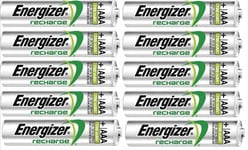 ENERGIZER AAA RECHARGEABLE BATTERIES Power Plus PRE-CHARGED 700mAh - Dect Phones