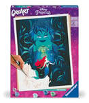 Ravensburger – CreArt grand format 30x40 cm – Disney Ariel Villains – Loisir créatif – Peinture par numéros – Adulte - Activité détente et créative – Dès 12 ans – 23732 – Version française