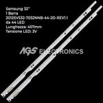 44 BARRES TV LED SAMSUNG V1GE-320SM0-R1 2012SVS32 3V