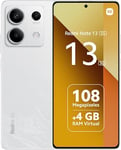 Xiaomi Redmi Note 13 5G 6GB+128GB White(Version Française + 2 Ans de Garantie)