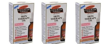 BL Palmers Cocoa Butter Skin Therapy Oil For Face 1 oz - THREE PACK
