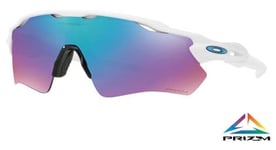 Oakley lunettes radar ev path polished white prizm snow sapphire iridium ref  oo9208 4738