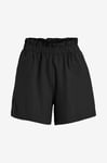 Vila - Shorts viPrisilla H/W Paberbag Shorts - Svart