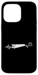 Coque pour iPhone 14 Pro Max Woodworker Heartbeat Homme Femme Fière Charpentier Drôle