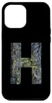 Coque pour iPhone 12 Pro Max Lettre H de l'alphabet