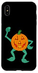 Coque pour iPhone XS Max Orange Happy Jack O'Lantern