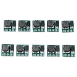 Module convertisseur DCDC Boost, 10 pi&egrave;ces, 1.5V 1.8V 2.5V 3V 3.3V 3.7V 4.2V &agrave; 5V, carte Booster T64