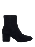 Dune Ottack 2 Suede Side Zip Block Heel Ankle Boots