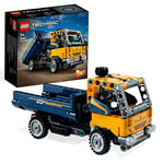 LEGO Technic Dump Truck Toy 2in1 Set, Construction Vehicle Model to Excavator Digger, Engineering Toys, Gift for Boys and Girls Aged 7 Plus 42147