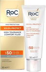 RoC - Soleil-Protect High Tolerance Comfort Fluid SPF 50 - UVA/B Protection - -