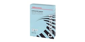 Color Papier Office Depot 250 feuilles A4 Bleu pastel 160 g/m²