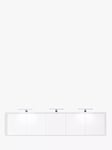 John Lewis Elstra Wardrobe External LED Lights, Set of 3