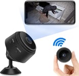 Mini Camera Cachee WiFi Petite Full HD 1080P de Surveillance de Securite Bebe Camera sans Fil avec Vision Nocturne et Detection de Mouvement Micro Camera Interieure/Exterieure