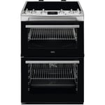 AEG CIX6540ACM - Stainless Steel Induction Electric Double Oven Cooker - 77/39L Capacity - A Energy Rating