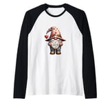 Unique Valentines Gnome Pun Funny Saying For Valentines Day Raglan Baseball Tee