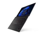 Lenovo ThinkPad X1 Carbon Gen 11 21HM - Conception de charnière à 180 degrés - Intel Core i7 - 1355U / jusqu'à 5 GHz - Evo - Win 11 Pro - Carte graphique Intel Iris Xe - 16 Go RAM - 512 Go SSD TCG Opal Encryption 2, NVMe, Performance - 14" IPS 1920 x