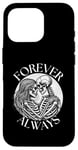 iPhone 16 Pro forever always - skeleton couple eternal lover Twin Flame Case