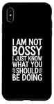 iPhone XS Max I'm Not Bossy I Just Know What You Should Be Doing Men Women Case