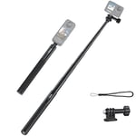 VRIG TP-13,131cm(51inch) Invisible Selfie Stick for Insta360 ONE X3, X2, X, Insta360 ONE R, RS, Insta 360 Camera 1/4" Extended Monopod Pole