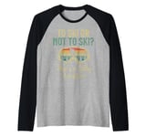 To Ski or not to Ski thats a silly Question Water Ski Raglan Baseball Tee