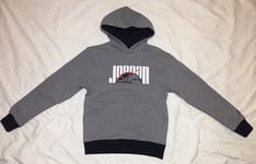 Nike Air Jordan Sport DNA HBR Men's Grey Fleece  Sweatshirt Hoodie Size Small