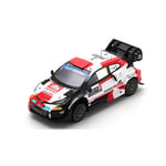 TOYOTA YARIS N.1 4th RALLY SAFARI KENYA 2022 S.OGIER-B.VEILLAS 1:43 Spark Model