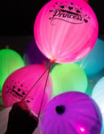 10 stk Mini Ballonger med LED Ljus - Flerfärgade - illooms