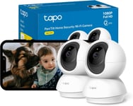 Tapo Pan/Tilt Smart Security Indoor Camera, Baby Monitor, CCTV, 360°... 