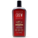 American Crew 3-En-1 GingembreThé, Shampooing, Après Shampooing & Gel Douche pour Cheveux et Corps (1000ml), Revitalisant et hydratant.