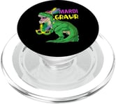 Mardi Grawr Costume de dinosaure T-Rex PopSockets PopGrip pour MagSafe