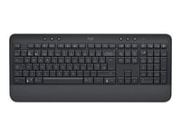 Logitech Signature K650 - Clavier - sans fil - Bluetooth 5.1 - QWERTZ - Tchèque - graphite