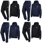 Nike Tracksuit Mens Hoodie Jogging Bottoms Navy Black Gym Zip Tracksuit