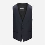 Huge Suit Vest - Dark Blue