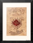 Harry Potter - Carte Du Maraudeur - Collector Print '30x40cm