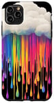 iPhone 11 Pro Max Colorful Rain Cloud Artwork For Joyful Nature Lovers Case