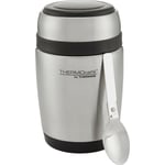 Thermos Thermocafe Curved Food Flask With Stainless Steel Spoon 400ml