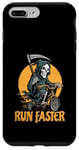 Coque pour iPhone 7 Plus/8 Plus Courez plus vite | Grim Reaper Halloween