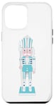 Coque pour iPhone 12 Pro Max Casse-noisette assortis vintage bleu Merry Christmas jouets