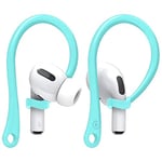 StyleDesign, Ear Hooks - Compatible with Apple AirPods Pro & AirPods 2, 1 Ear Holder - Perfect for Sports and Outdoor Activities, Turquoise