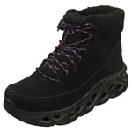 Skechers Go Swirl Tech Womens Fashion Boots in Black - 7 UK