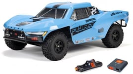 ARRMA 1/10 FURY MEGA 550 4X2 SCT with Battery & Charger Blue C-ARA3221ST2