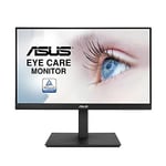 ASUS VA229QSB - Ecran PC 21,5" FHD - Dalle IPS - 16:9 - 75Hz - 1920x1080 - 250cd/m² - Display Port, HDMI, VGA & 2x USB - AMD FreeSync - Fixation VESA - Haut-parleurs - Ajustement hauteur et pivot