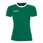 Kempa Handball Emotion 27 Shirt Femme Maillot de Handball Manches Courtes T-Shirt de Sport pour Enfants et Adultes - pour Femmes et Filles Maillot de Handball